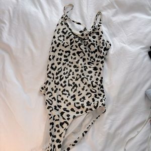 Aerie Leopard One-Piece Swimsuit